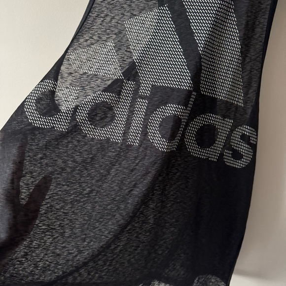 ADIDAS PERFORMANCE MAGIC LOGO RACER BACK TANK BLACK SIZE LARGE - Picture 3 of 6